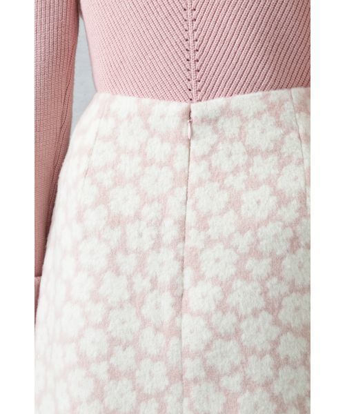 NATURAL BEAUTY BASIC（ナチュラルビューティーベーシック）の「ラメフラワージャガードスカート（スカート・レディース・ピンク系その他/ブルー系その他6・SMALL/MEDIUM/X-SMALL）」の6枚目の写真