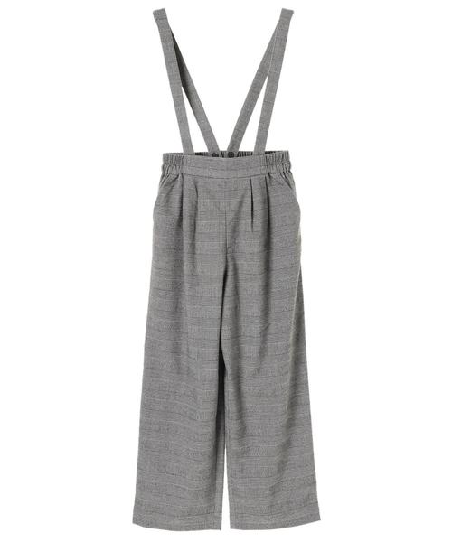 AMERICAN HOLIC（アメリカンホリック）の「・サス付ワイドパンツ（その他パンツ・レディース・その他8/ハウンドトゥース/ブラウン系その他4・M/L）」の5枚目の写真