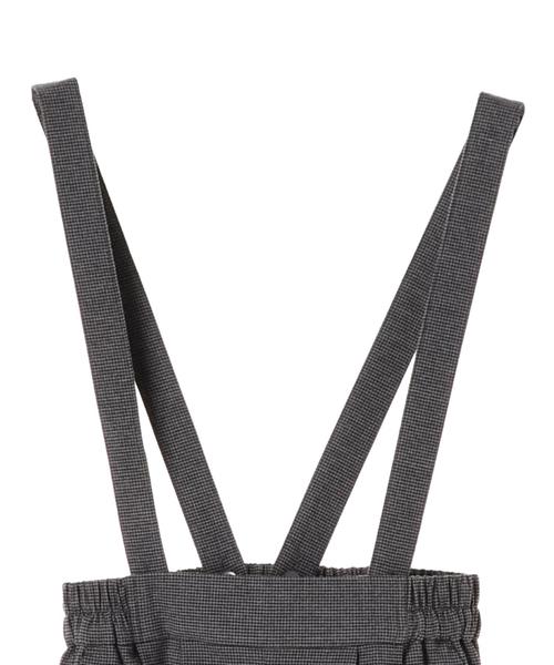 AMERICAN HOLIC（アメリカンホリック）の「・サス付ワイドパンツ（その他パンツ・レディース・その他8/ハウンドトゥース/ブラウン系その他4・M/L）」の10枚目の写真