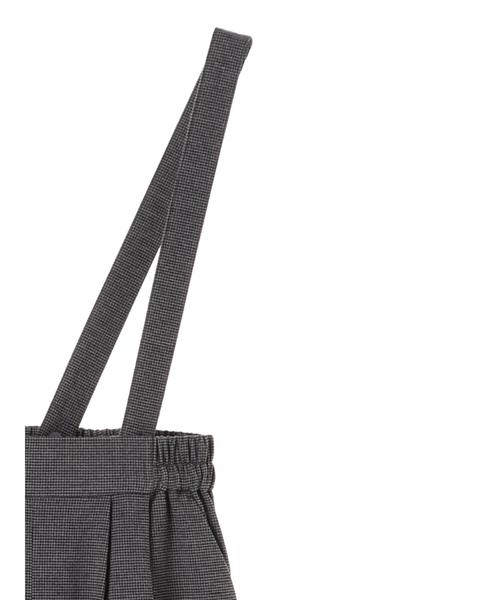 AMERICAN HOLIC（アメリカンホリック）の「・サス付ワイドパンツ（その他パンツ・レディース・その他8/ハウンドトゥース/ブラウン系その他4・M/L）」の11枚目の写真