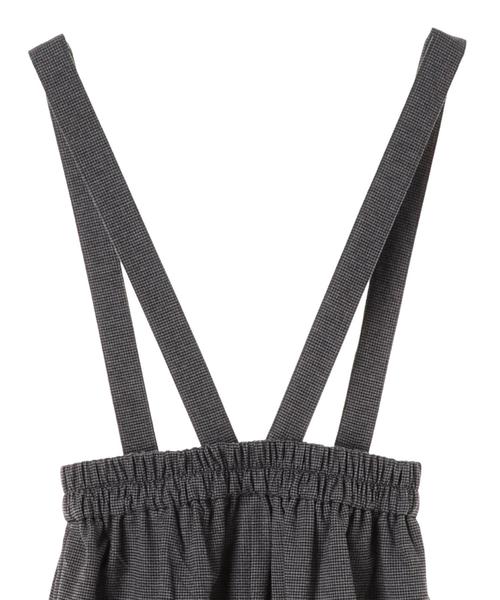 AMERICAN HOLIC（アメリカンホリック）の「・サス付ワイドパンツ（その他パンツ・レディース・その他8/ハウンドトゥース/ブラウン系その他4・M/L）」の13枚目の写真