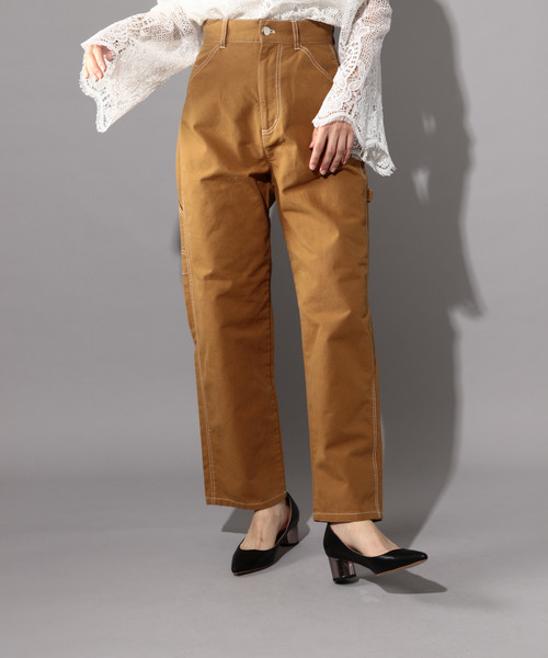 PAGEBOY(ページボーイ)の「ペインターパンツ(その他パンツ・レディース・ブラック/ベージュ/オフホワイト/インディゴブルー・SMALL/MEDIUM)」の1枚目の写真