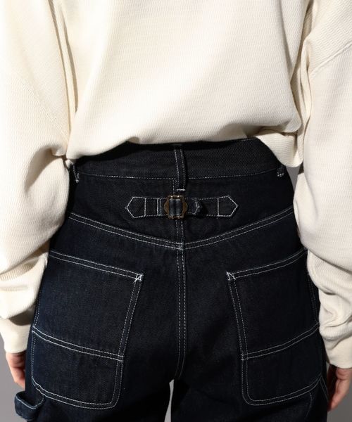 PAGEBOY(ページボーイ)の「ペインターパンツ(その他パンツ・レディース・ブラック/ベージュ/オフホワイト/インディゴブルー・SMALL/MEDIUM)」の9枚目の写真