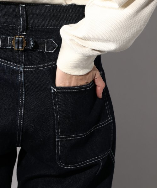 PAGEBOY(ページボーイ)の「ペインターパンツ(その他パンツ・レディース・ブラック/ベージュ/オフホワイト/インディゴブルー・SMALL/MEDIUM)」の15枚目の写真