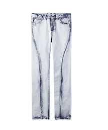 JOHN LAWRENCE SULLIVAN | BLEACHED DENIM TWISTED JEANS(デニムパンツ)