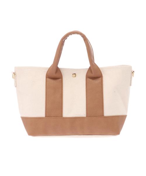 AMERICAN HOLIC（アメリカンホリック）の「5col.2WAYミニトート（トートバッグ・レディース・ブラック/ベージュ/サックスブルー/ゴールド/ホワイト系その他3・FREE）」の12枚目の写真