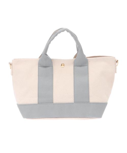 AMERICAN HOLIC（アメリカンホリック）の「5col.2WAYミニトート（トートバッグ・レディース・ブラック/ベージュ/サックスブルー/ゴールド/ホワイト系その他3・FREE）」の8枚目の写真