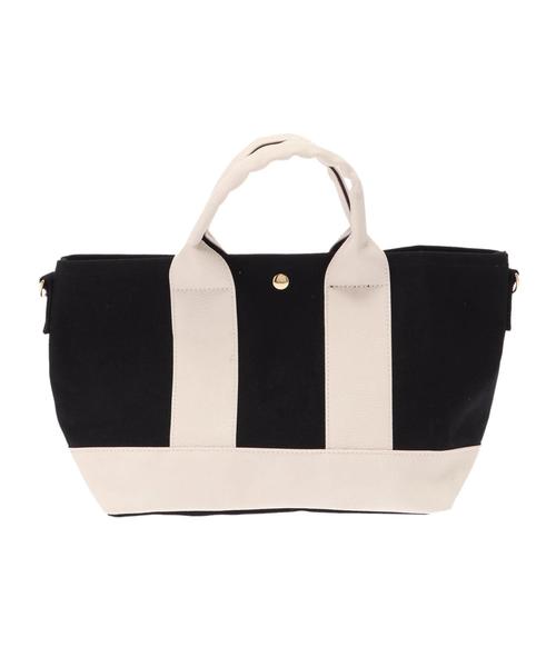 AMERICAN HOLIC（アメリカンホリック）の「5col.2WAYミニトート（トートバッグ・レディース・ブラック/ベージュ/サックスブルー/ゴールド/ホワイト系その他3・FREE）」の10枚目の写真