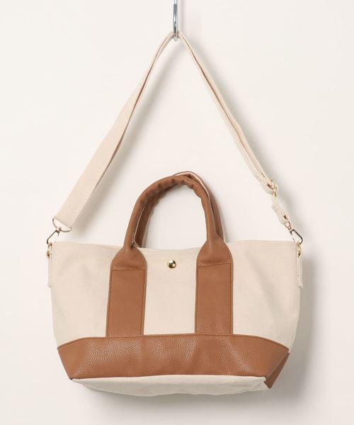 AMERICAN HOLIC（アメリカンホリック）の「5col.2WAYミニトート（トートバッグ・レディース・ブラック/ベージュ/サックスブルー/ゴールド/ホワイト系その他3・FREE）」の18枚目の写真