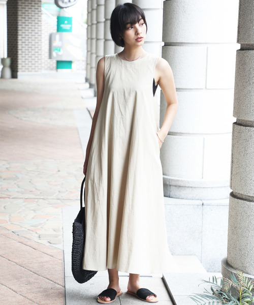 ワンピース ワンピースバックリボン リネンライクワンピース ワンピース Classicalelf クラシカルエルフ のファッション
