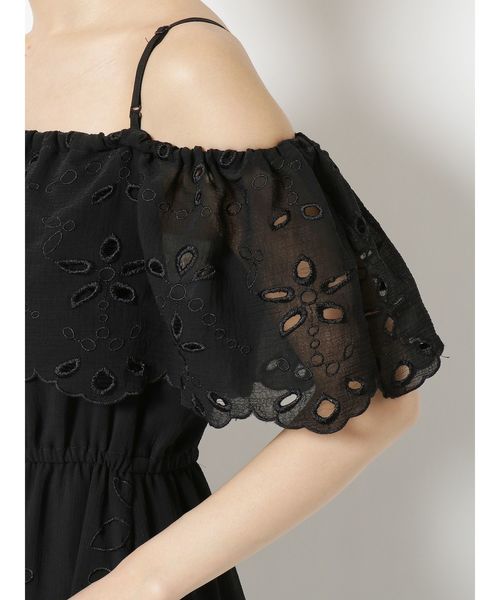 品多く 楊柳刺繍オフショルマキシワンピース ワンピース Mercuryduo マーキュリーデュオ のファッション ワンピース ワンピース セール