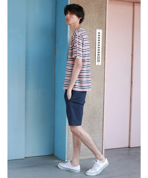 CRAFT STANDARD BOUTIQUE（クラフトスタンダードブティック）の「ドロストイージーショートパンツ2 ○（その他パンツ・メンズ・ネイビー/その他5/その他7/ストライプ/ブルー系その他4/ブルー系その他5・L/LL/M/S）」の12枚目の写真