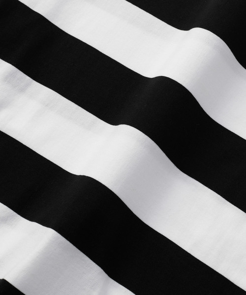 ZOZO（ゾゾ）の「太ボーダー長袖Tシャツ[WOMEN]（Tシャツ/カットソー・レディース・ホワイト×ネイビー/ホワイト×ブラック・マルチサイズ）」の4枚目の写真