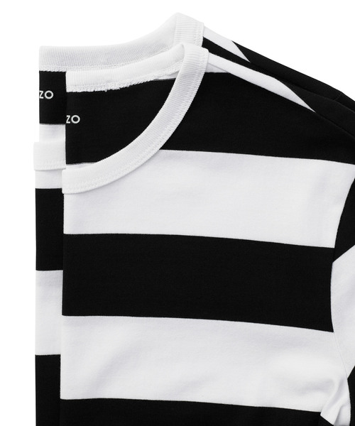 ZOZO（ゾゾ）の「太ボーダー長袖Tシャツ[WOMEN]（Tシャツ/カットソー・レディース・ホワイト×ネイビー/ホワイト×ブラック・マルチサイズ）」の9枚目の写真