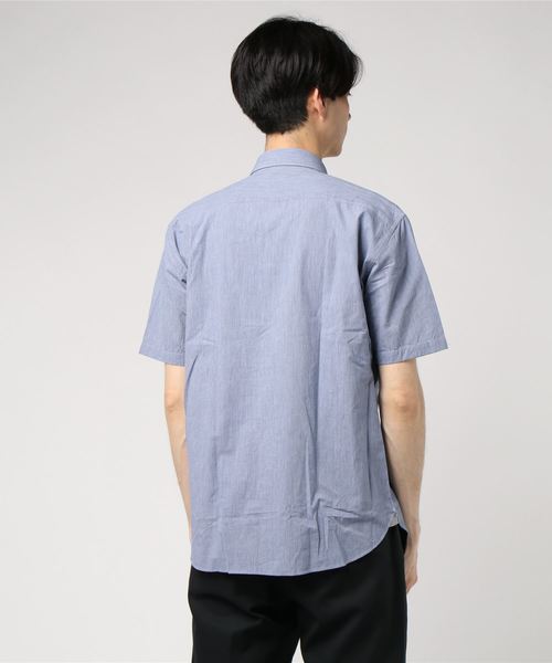 HELIOPOLE（エリオポール）の「THREE DOTS: ＳＳシャツ（Tシャツ/カットソー・メンズ・ブルー系その他/サックスブルー・L/S/M）」の3枚目の写真