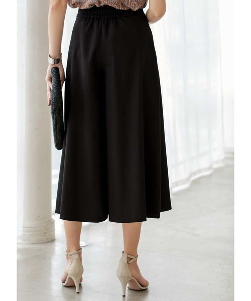 STYLE DELI(スタイルデリ)の「【Made in JAPAN】麻調ミディ丈ワイドパンツ(その他パンツ・レディース・ブラック・SMALL/MEDIUM)」の5枚目の写真