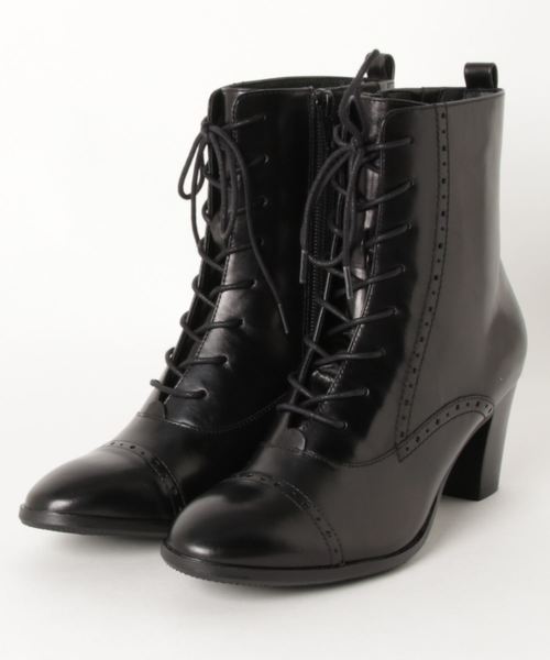 cava cava（サヴァサヴァ）の「〈cava cava（サヴァサヴァ）〉レースアップブーツ（ブーツ・レディース・ブラック/ブラウン/グレー・22.5cm/23.5cm/24.5cm/23.0cm/24.0cm）」の10枚目の写真