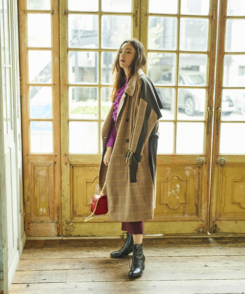 cava cava（サヴァサヴァ）の「〈cava cava（サヴァサヴァ）〉レースアップブーツ（ブーツ・レディース・ブラック/ブラウン/グレー・22.5cm/23.5cm/24.5cm/23.0cm/24.0cm）」の9枚目の写真