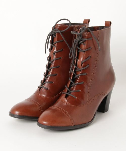 cava cava（サヴァサヴァ）の「〈cava cava（サヴァサヴァ）〉レースアップブーツ（ブーツ・レディース・ブラック/ブラウン/グレー・22.5cm/23.5cm/24.5cm/23.0cm/24.0cm）」の7枚目の写真