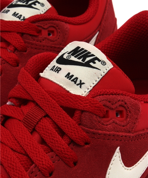 NIKE(ナイキ)の「ナイキ エアマックス エッセンシャル スエードパック NIKE AIR MAX 1 ESSENTIAL 537383(スニーカー・メンズ・レッド・24cm/26.5cm/27.5cm/27cm/24.5cm/28cm)」の8枚目の写真