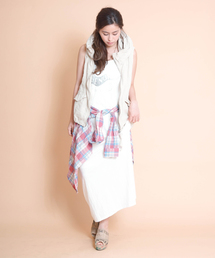 goa（ゴア）の「綿麻ビッグフードベスト（ベスト）」 - WEAR