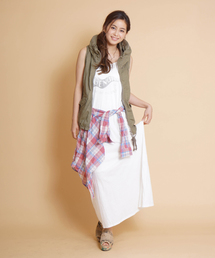 goa（ゴア）の「綿麻ビッグフードベスト（ベスト）」 - WEAR