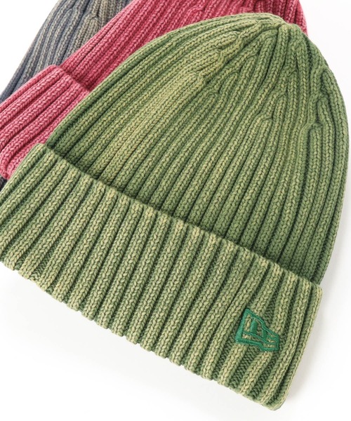 NEW ERA（ニューエラ）の「ニューエラ ニット帽 カフ RIB ITALIAN WASH ウォッシュ加工 NEW ERA（ニットキャップ/ビーニー・メンズ・ブラック/ベージュ/ネイビー/アーミー/バーガンディー/ピンク/ブルー系その他/ブラック系その他/ベージュ系その他/ブルー系その他2/チャコールグレー/グリーン系その他/レッド系その他/ブルー/オレンジ/グリーン/ベージュ系その他2/ライトグレー/ダークオレンジ/オリーブ/ブラック系その他2/ネイビー系/イエロー/オレンジ系その他・FREE）」の12枚目の写真