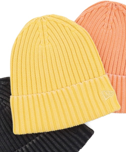 NEW ERA（ニューエラ）の「ニューエラ ニット帽 カフ RIB ITALIAN WASH ウォッシュ加工 NEW ERA（ニットキャップ/ビーニー・メンズ・ブラック/ベージュ/ネイビー/アーミー/バーガンディー/ピンク/ブルー系その他/ブラック系その他/ベージュ系その他/ブルー系その他2/チャコールグレー/グリーン系その他/レッド系その他/ブルー/オレンジ/グリーン/ベージュ系その他2/ライトグレー/ダークオレンジ/オリーブ/ブラック系その他2/ネイビー系/イエロー/オレンジ系その他・FREE）」の18枚目の写真