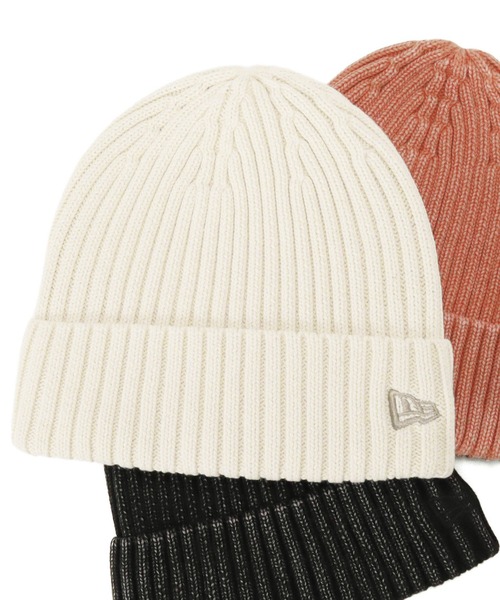 NEW ERA（ニューエラ）の「ニューエラ ニット帽 カフ RIB ITALIAN WASH ウォッシュ加工 NEW ERA（ニットキャップ/ビーニー・メンズ・ブラック/ベージュ/ネイビー/アーミー/バーガンディー/ピンク/ブルー系その他/ブラック系その他/ベージュ系その他/ブルー系その他2/チャコールグレー/グリーン系その他/レッド系その他/ブルー/オレンジ/グリーン/ベージュ系その他2/ライトグレー/ダークオレンジ/オリーブ/ブラック系その他2/ネイビー系/イエロー/オレンジ系その他・FREE）」の5枚目の写真