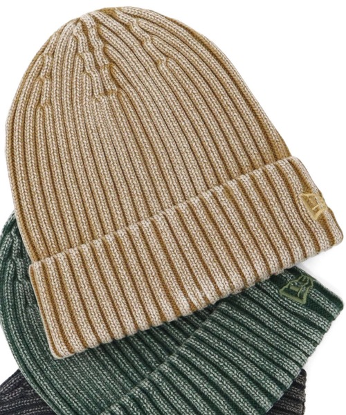 NEW ERA（ニューエラ）の「ニューエラ ニット帽 カフ RIB ITALIAN WASH ウォッシュ加工 NEW ERA（ニットキャップ/ビーニー・メンズ・ブラック/ベージュ/ネイビー/アーミー/バーガンディー/ピンク/ブルー系その他/ブラック系その他/ベージュ系その他/ブルー系その他2/チャコールグレー/グリーン系その他/レッド系その他/ブルー/オレンジ/グリーン/ベージュ系その他2/ライトグレー/ダークオレンジ/オリーブ/ブラック系その他2/ネイビー系/イエロー/オレンジ系その他・FREE）」の8枚目の写真