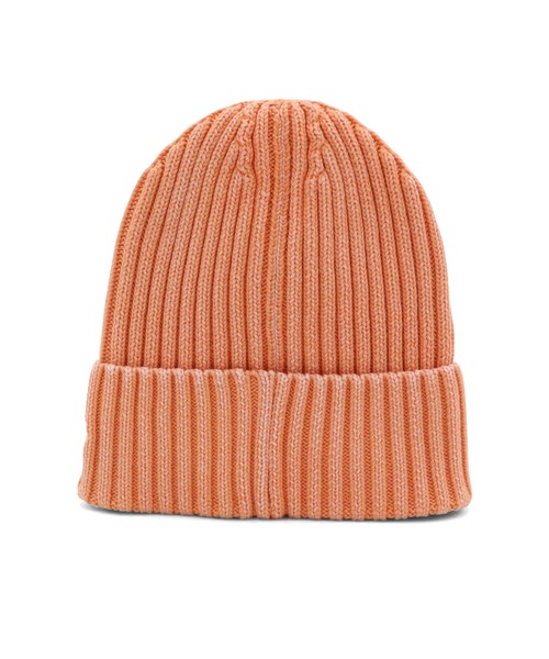 cash&barba ニット帽　H Orange 新品未使用　100%カシミヤ cashmereorganic_go-04