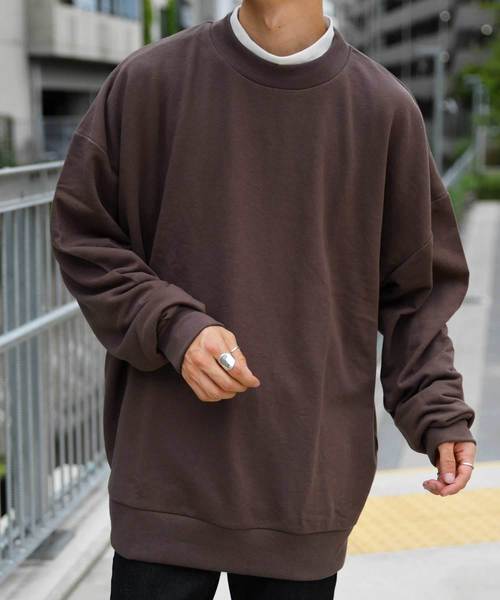 kutir（クティール）の「ウルトラルーズシルエットスウェット（スウェット・メンズ・ブラック/ダークブラウン/ベージュ/グリーン・MEDIUM/LARGE）」の15枚目の写真