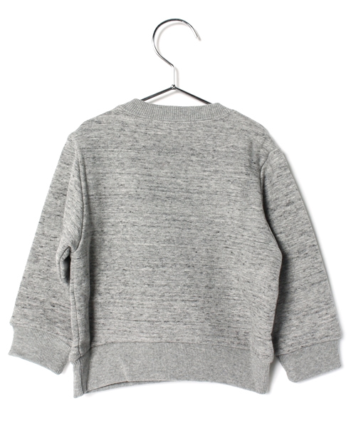 B:MING by BEAMS（ビーミングバイビームス）の「【ビーミング by ビームス / TOMPKINS 裏毛クルー】（スウェット・キッズ・グレー/ネイビー・80/90/100/110/120/130/140/150）」の8枚目の写真