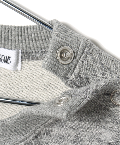 B:MING by BEAMS（ビーミングバイビームス）の「【ビーミング by ビームス / TOMPKINS 裏毛クルー】（スウェット・キッズ・グレー/ネイビー・80/90/100/110/120/130/140/150）」の10枚目の写真
