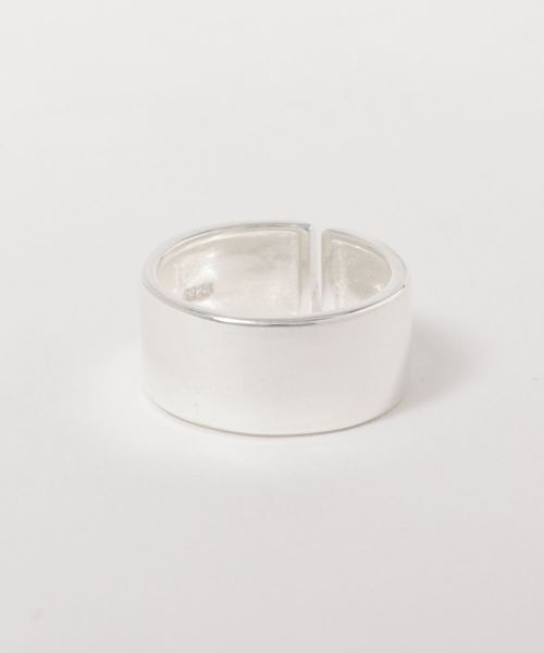 kutir（クティール）の「kutirlune／【サイズ調節可能】シンプルリング（リング・レディース・シルバー・FREE）」の3枚目の写真