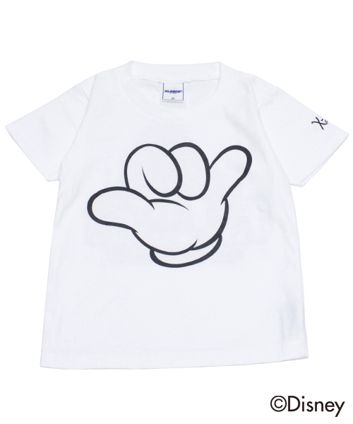 XLARGE KIDS（エクストララージキッズ）の「【Disney（ディズニー）】S/S TEE HANG LOOSE（Tシャツ/カットソー・キッズ・ホワイト/ブラック/アッシュ/レッド・4T/5T/6T/7T/8T）」の5枚目の写真