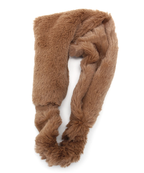 WEGO(ウィゴー)の「WEGO/ファーターバン(ヘアバンド・レディース・ホワイト/ブラック/ブラウン/ピンク・FREE)」の4枚目の写真