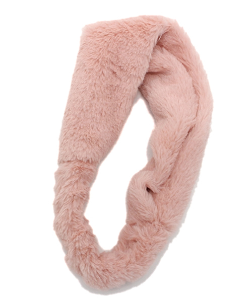 WEGO(ウィゴー)の「WEGO/ファーターバン(ヘアバンド・レディース・ホワイト/ブラック/ブラウン/ピンク・FREE)」の1枚目の写真