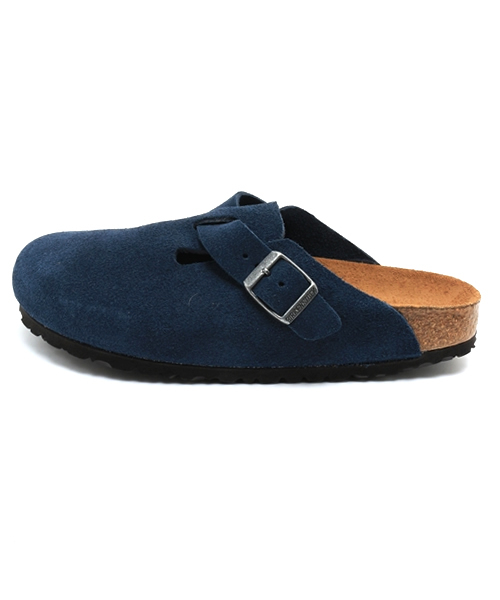 BIRKENSTOCK（ビルケンシュトック）の「■ZOZO限定新色■BOSTON VL Denim Blue/Soft footbed(UNISEX)（サンダル・メンズ・ブルー系その他・38/39/37/43/41/35/42/40/36）」の2枚目の写真