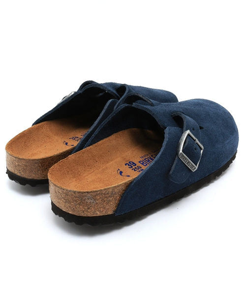 BIRKENSTOCK（ビルケンシュトック）の「■ZOZO限定新色■BOSTON VL Denim Blue/Soft footbed(UNISEX)（サンダル・メンズ・ブルー系その他・38/39/37/43/41/35/42/40/36）」の4枚目の写真