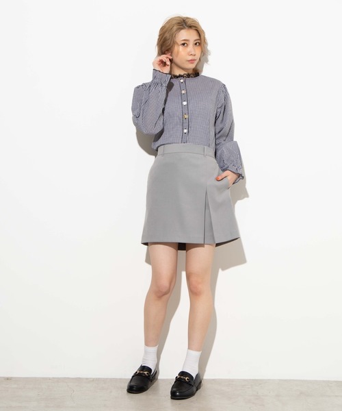 WEGO(ウィゴー)の「WEGO/アソートボタンレース襟ブラウス(シャツ/ブラウス・レディース・ホワイト/ブラック系その他2・FREE)」の15枚目の写真