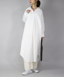 and it_ | スキッパー&ベーシック長袖ロングシャツワンピース(ワンピース)