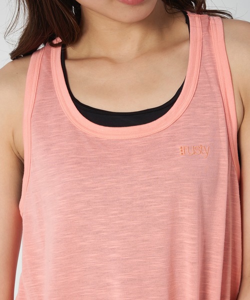 RUSTY(ラスティ)の「【RUSTY/ラスティー】ヨガウェア上下3点セット ヨガ/フィットネス/スポーツウェア/吸水速乾/ジム /ランニング(その他トップス・レディース・ブラック/ネイビー/オレンジ・MEDIUM/LARGE/X-LARGE/SMALL)」の5枚目の写真