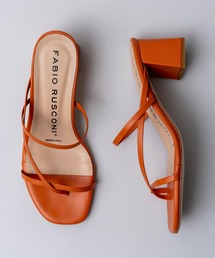 FABIO RUSCONI/ファビオ ルスコーニ ナローストラップサンダル【MAISON SPECIAL/メゾンスペシャル】