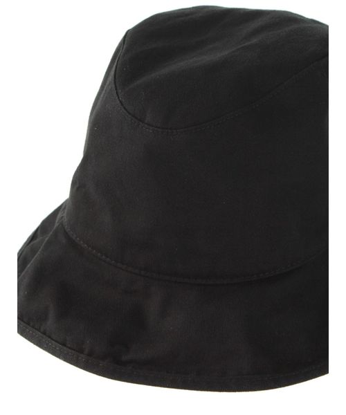 GYDA（ジェイダ）の「シンプルバケットハット（ハット・レディース・ブラック/オフホワイト・FREE）」の6枚目の写真