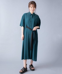 La SRIC/2WAYバイカラーリボンワンピース