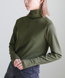 select MOCA | 2021 AW センター切り替えタートルトップス(Tシャツ/カットソー)