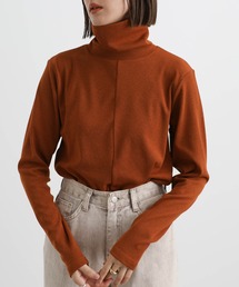 select MOCA | 2022 AW センター切り替えタートルトップス(Tシャツ/カットソー)