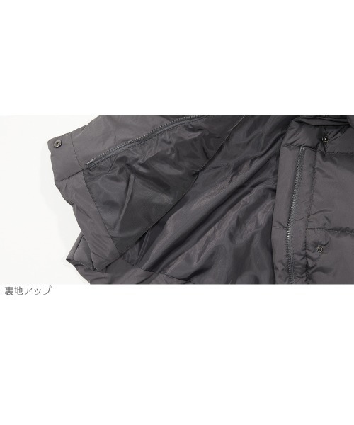 devirock（デビロック）の「女児中綿ジャケット（ダウンジャケット/コート・キッズ・ワイン/ベージュ/ラベンダー/ネイビー/チャコール・80ｃｍ/150cm/110cm/140cm/90cm/100cm/160cm/130cm/120cm）」の13枚目の写真