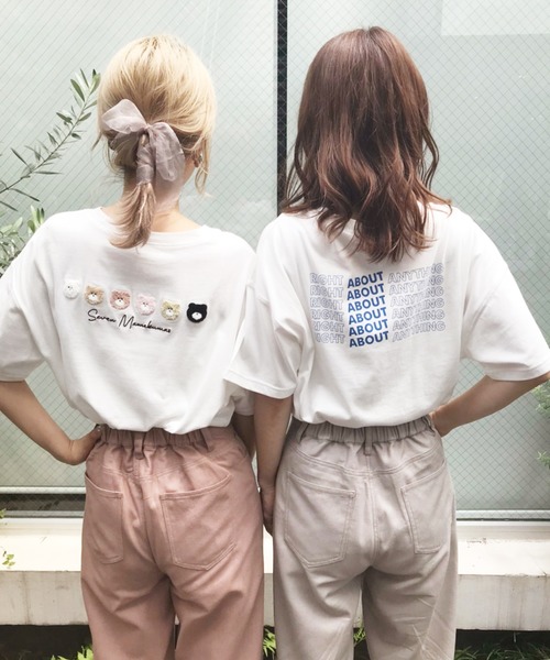 one after another NICE CLAUP（ワンアフターアナザーナイスクラップ）の「まめくまずアソートTシャツ（Tシャツ/カットソー・レディース・ベージュ系その他/その他1/その他2/その他3・FREE）」の21枚目の写真